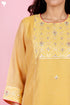 Chanderi Silk Kurta Pant And Dupatta Set With Block Print